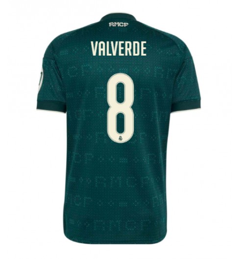 Real Madrid Federico Valverde #8 Vieraspaita 2026-27 Lyhythihainen Real Madrid Federico Valverde #8 Vieraspaita 2026-27 Lyhythihainen